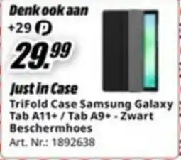 MediaMarkt Just in Case Trifold Case Samsung Galaxy aanbieding