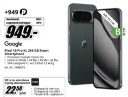 MediaMarkt Google Pixel 10 Pro XL Smartphone aanbieding