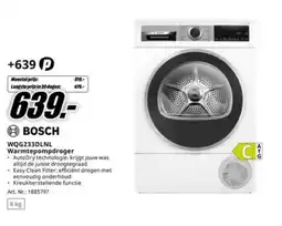 MediaMarkt Bosch WQG233DLNL Warmtepompdroger aanbieding