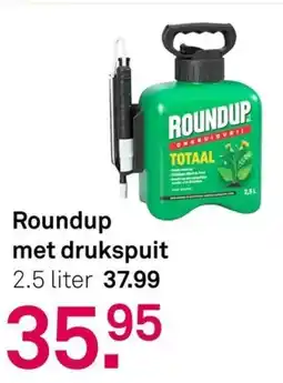 Karwei Roundup met drukspuit aanbieding