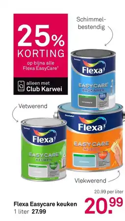Karwei Flexa Easycare keuken aanbieding