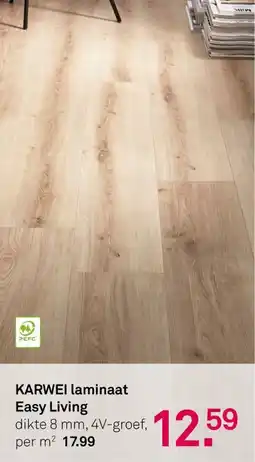 Karwei Karwei laminaat easy living aanbieding