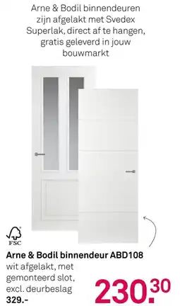 Karwei Arne & Bodil binnendeuren ABD108 aanbieding