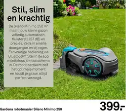 Karwei Gardena robotmaaier sileno minimo 250 aanbieding