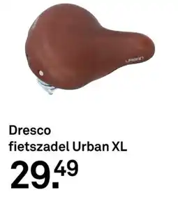Karwei Dresco fietszadel Urban XL aanbieding