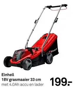 Karwei Einhell 18V grasmaaier aanbieding