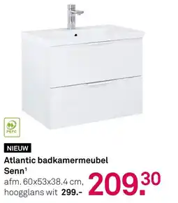 Karwei Atlantic badkamermeubel Senn aanbieding