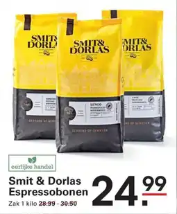 Sligro Smit & dorlas espressobonen aanbieding