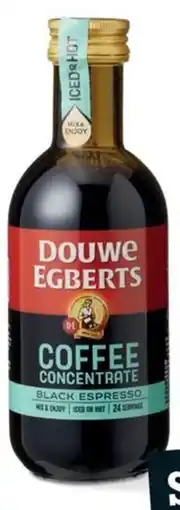 Sligro Douwe egberts coffee concentrate black espresso aanbieding