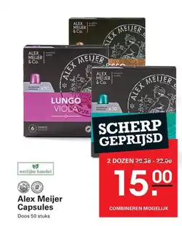 Sligro Alex Meijer Capsules aanbieding