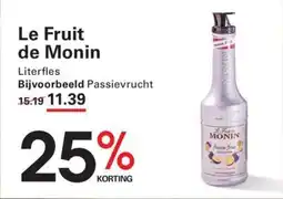 Sligro Le Fruit de Monin aanbieding