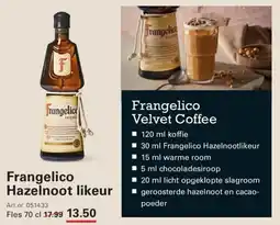 Sligro Frangelico hazelnoot likeur aanbieding
