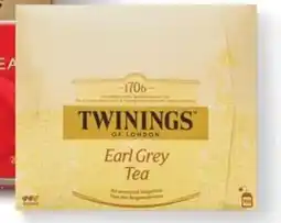 Sligro Twinings thee earl grey aanbieding