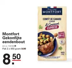 Sligro Montfort gekonfijte eendenbout aanbieding