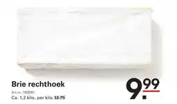 Sligro Brie rechthoek aanbieding