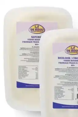 Sligro De rooij kaaskampioen roomkaas naturel aanbieding