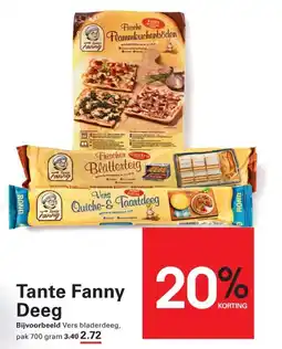 Sligro Tante fanny deeg aanbieding