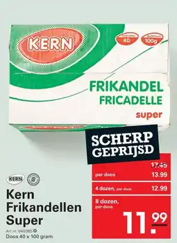 Sligro Kern frikandellen super aanbieding