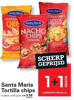 Sligro Santa Maria Tortilla chips aanbieding