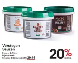 Sligro Verstegen Sauzen aanbieding