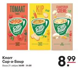 Sligro Knorr Cup-a-Soup aanbieding