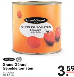 Sligro Grand Gérard Gepelde tomaten aanbieding
