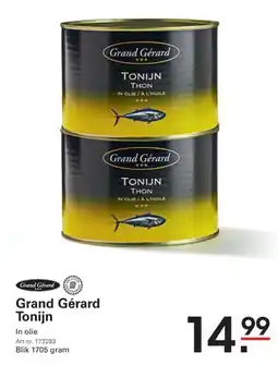 Sligro Grand Gérard Tonijn In olie aanbieding