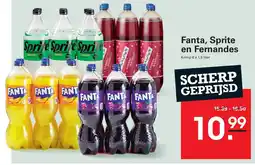 Sligro Fanta, Sprite en Fernandes aanbieding