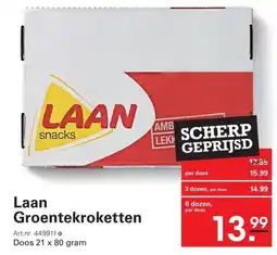 Sligro Laan Groentekroketten aanbieding
