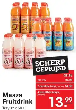 Sligro Maaza Fruitdrink aanbieding