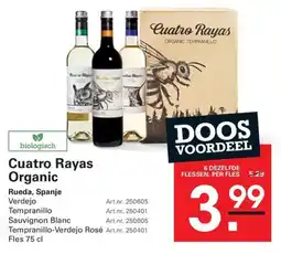 Sligro Cuatro Rayas Organic aanbieding