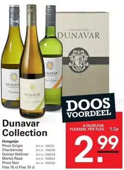 Sligro Dunavar Collection aanbieding