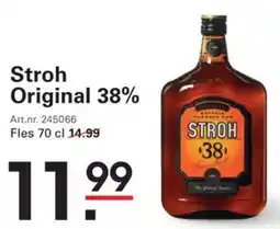 Sligro Stroh Original 38% aanbieding