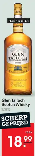 Sligro Glen Talloch Scotch Whisky aanbieding