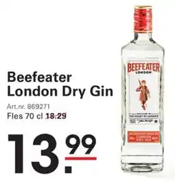 Sligro Beefeater London Dry Gin aanbieding