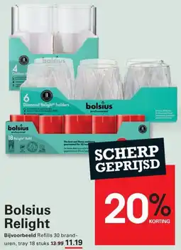 Sligro Bolsius Relight aanbieding
