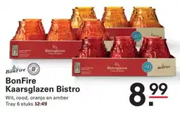 Sligro BonFire Kaarsglazen Bistro aanbieding