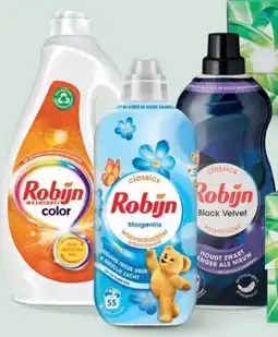 Sligro Robijn Wasmiddel en -verzachter aanbieding