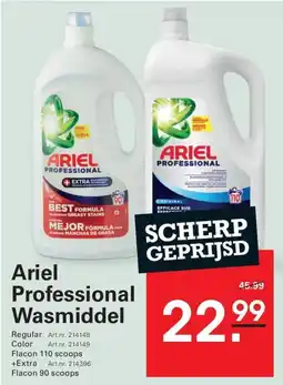 Sligro Ariel Professional Wasmiddel aanbieding