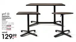 Sligro Sediamo Inklapbare tafel aanbieding