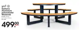 Sligro Sediamo Aluminium picknicktafel Westende aanbieding