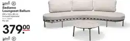 Sligro Sediamo Loungeset Ballum aanbieding
