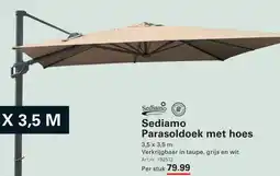 Sligro Sediamo Parasolframe aanbieding