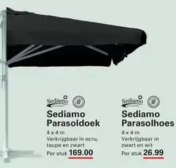 Sligro Sediamo Parasoldoek aanbieding