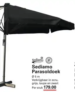 Sligro Sediamo Parasoldoek aanbieding