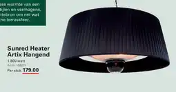 Sligro Sunred Heater Artix Hangend 1.800 watt aanbieding