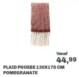 Trendhopper Plaid phoebe pomegranate aanbieding