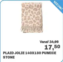 Trendhopper Plaid jolie pumice stone aanbieding