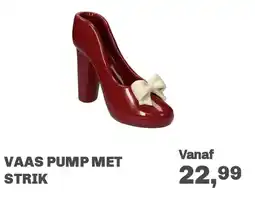 Trendhopper Vaas pump met strik aanbieding