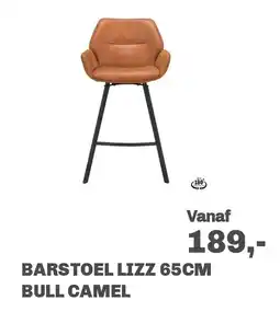 Trendhopper Barstoel lizz bull camel aanbieding